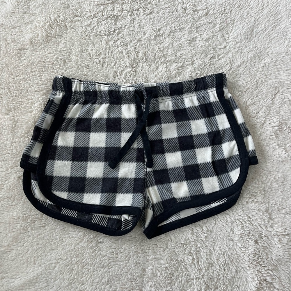 ABERCROMBIE PLAID LOUNGE SHORTS